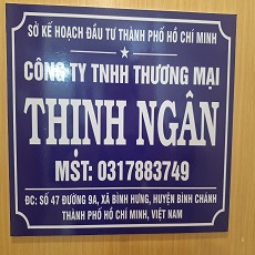 CÔNG TY TNHH THƯƠNG MẠI THỊNH NGÂN